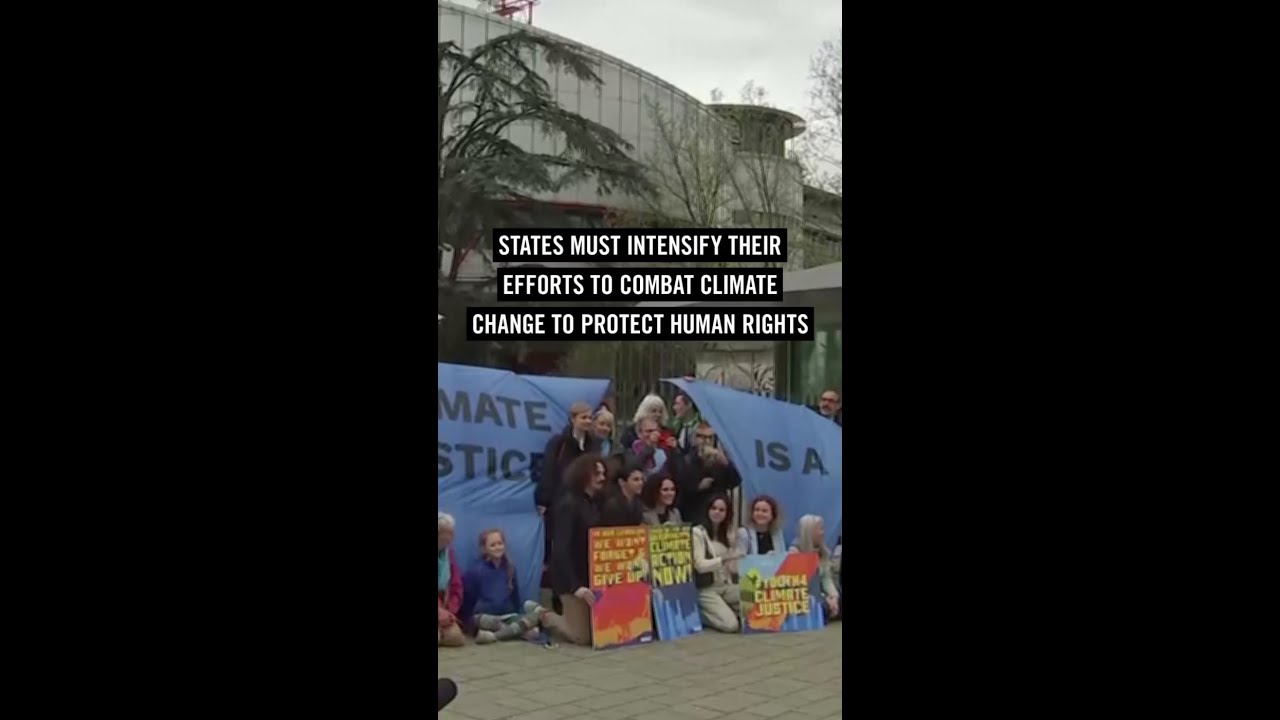 Landmark climate ruling from The European Court of Human Rights 🎉