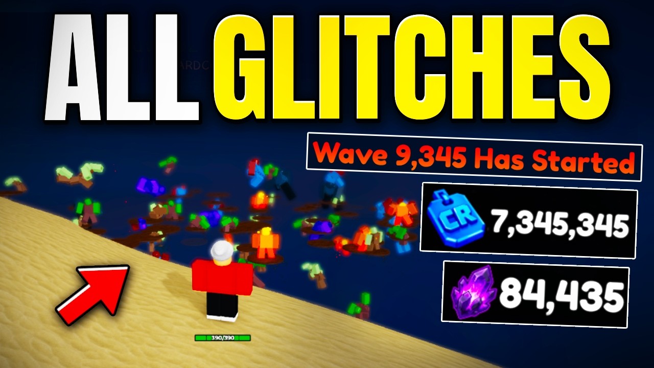 *РАБОЧИЕ* Все НОВЫЕ ГЛИТЧИ в Survive Zombie Arena.. (Roblox)