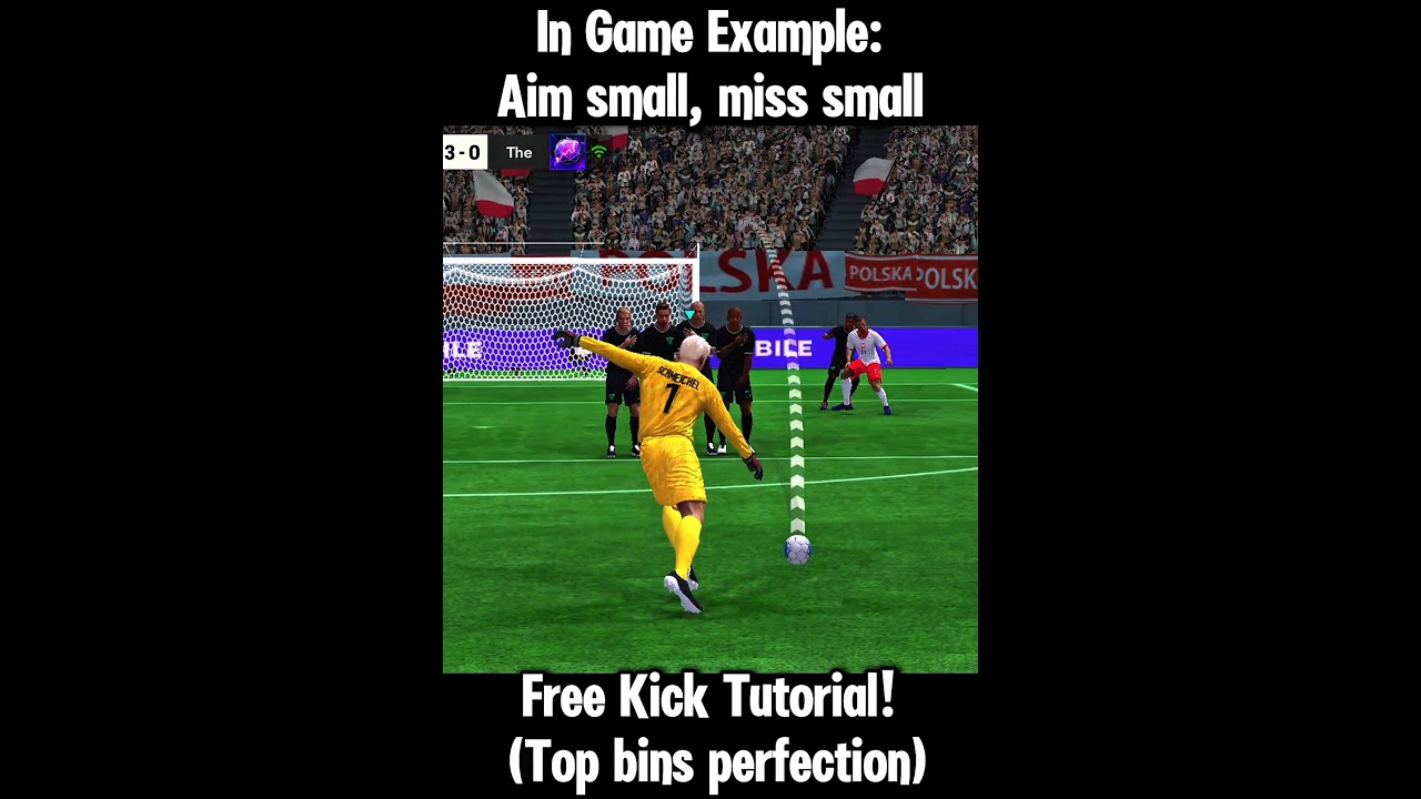 Fc Mobile Free Kick Tutorial🤩🏆 | #fifa #fifamobile #fcmobile #viralvideo #football #fyp #viral #love