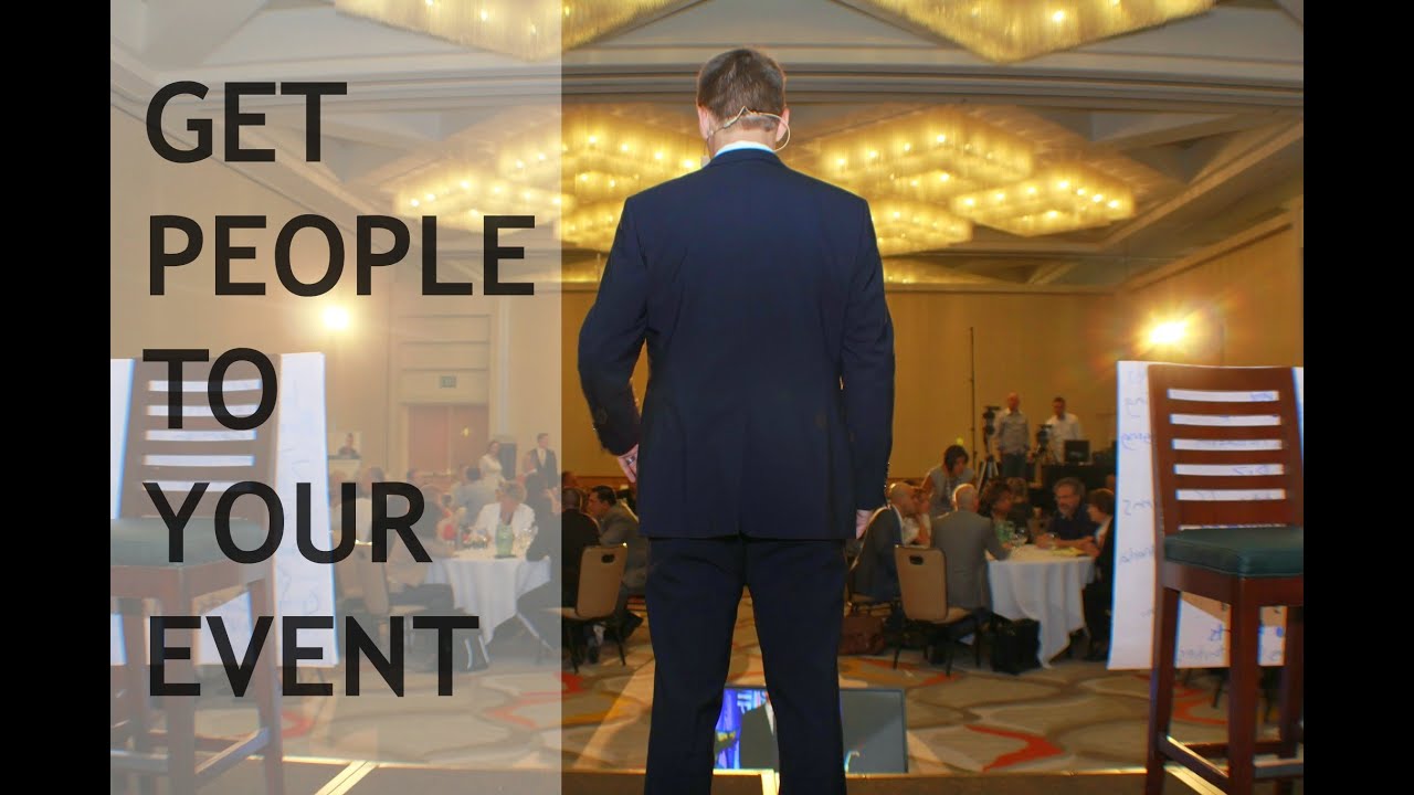 How to Get People to Your Event | SPEAKING  & Marketing Tips | Dustin Mathews