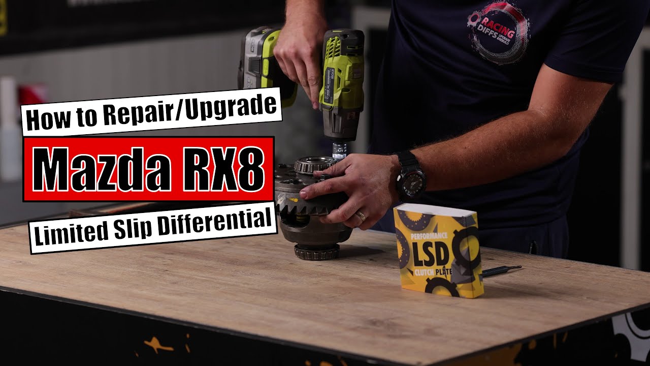 Mazda RX8 Super LSD Upgrade/Repair Installation Tutorial | Boost Performance with RacingDiffs