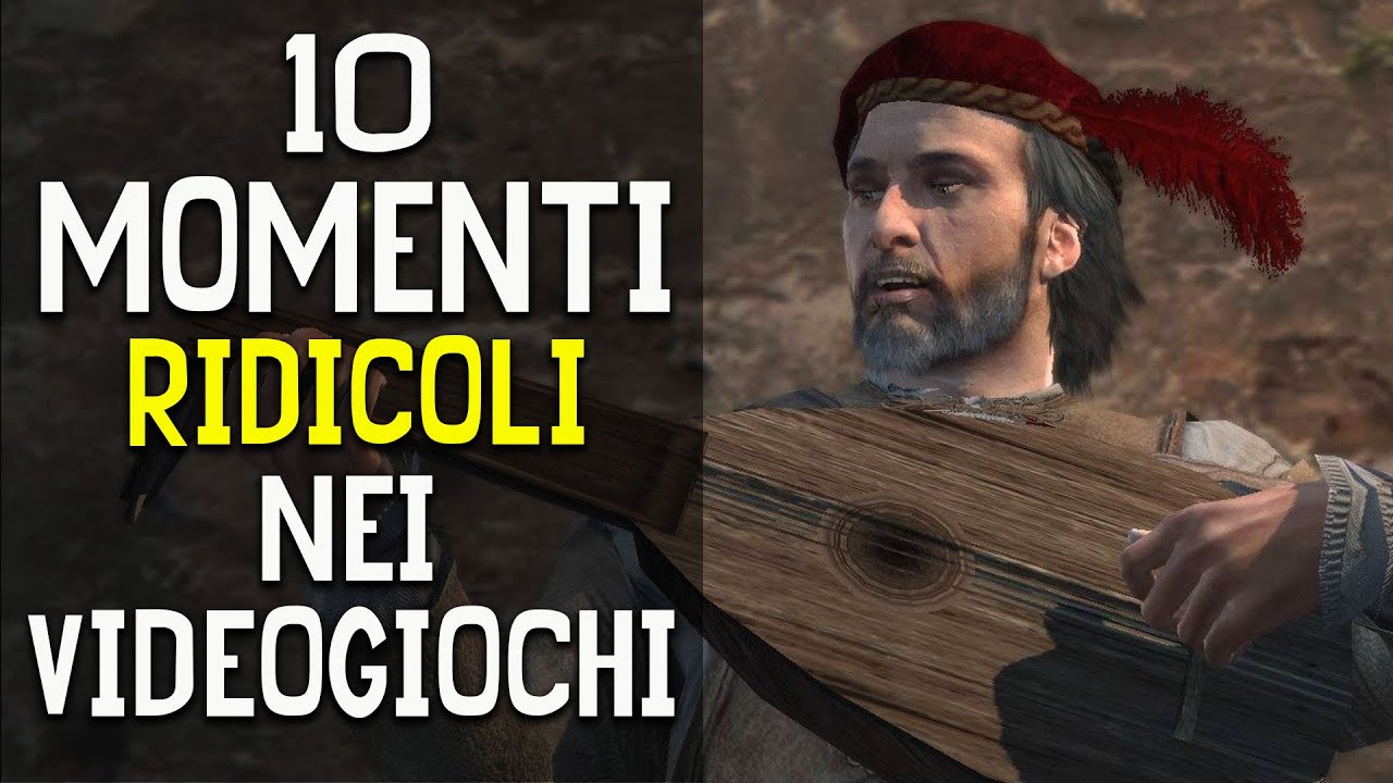 10 MOMENTI RIDICOLI e IMBARAZZANTI nei VIDEOGIOCHI