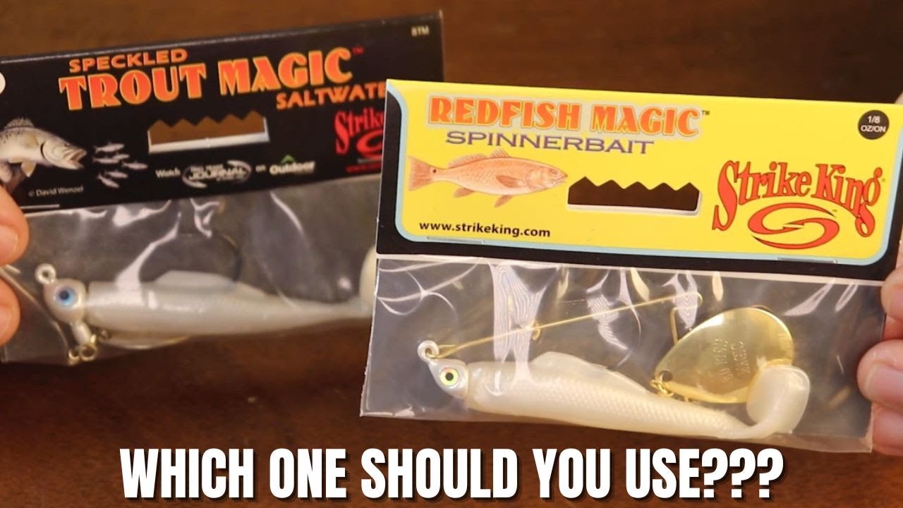 Strike King Redfish Magic vs. Trout Magic [Which One Should You Use?]