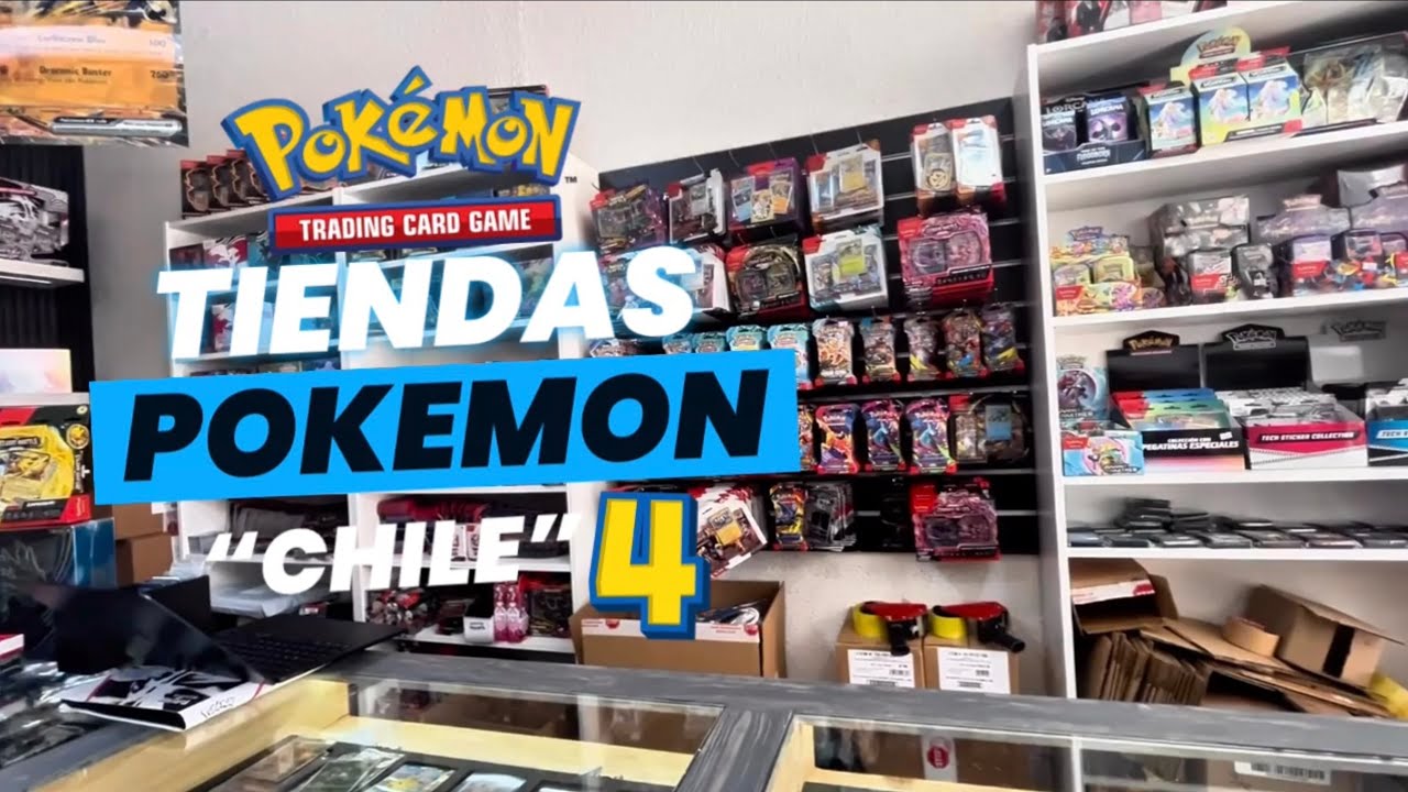 &iexcl;BUSCANDO Las Mejores TIENDAS de Cartas POK&Eacute;MON en  CHILE 🇨🇱 | Serie Cap&iacute;tulo 4 |