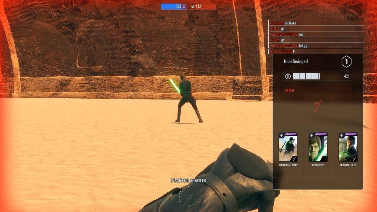 I fought a BEAST of a LUKE PLAYER | Kyber Duels | Star Wars Battlefront 2 PC