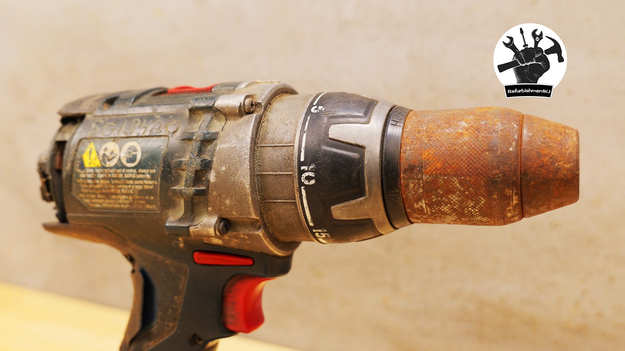 COMPLETE REBUILD OF A BOSCH LITHEON BRUTE 18V &ndash; FROM JUNK TO MONSTER!
