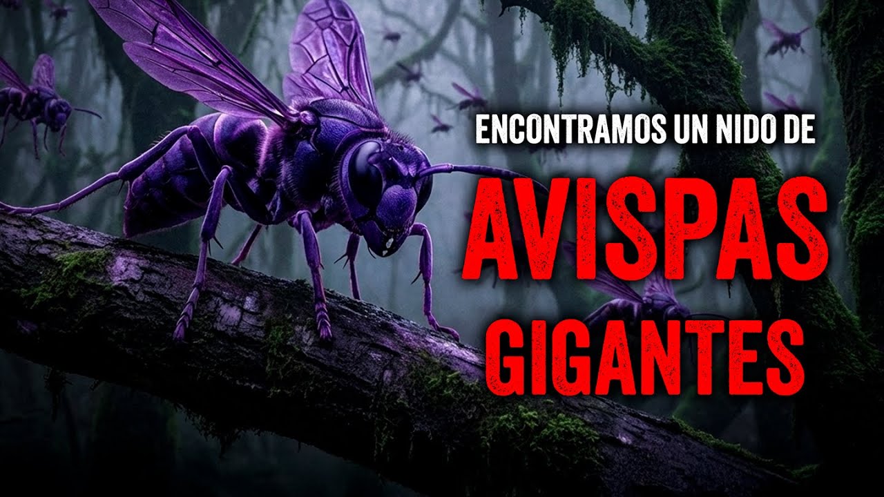 Encontramos un NIDO de AVISPAS GIGANTES / Creepypasta