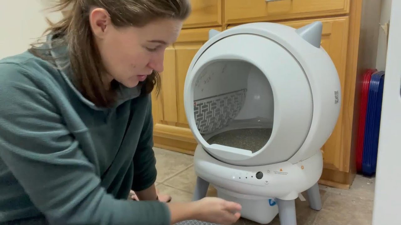 ZHMZ Self Cleaning Litter Box – Automatic Litter Box for Multiple Cats