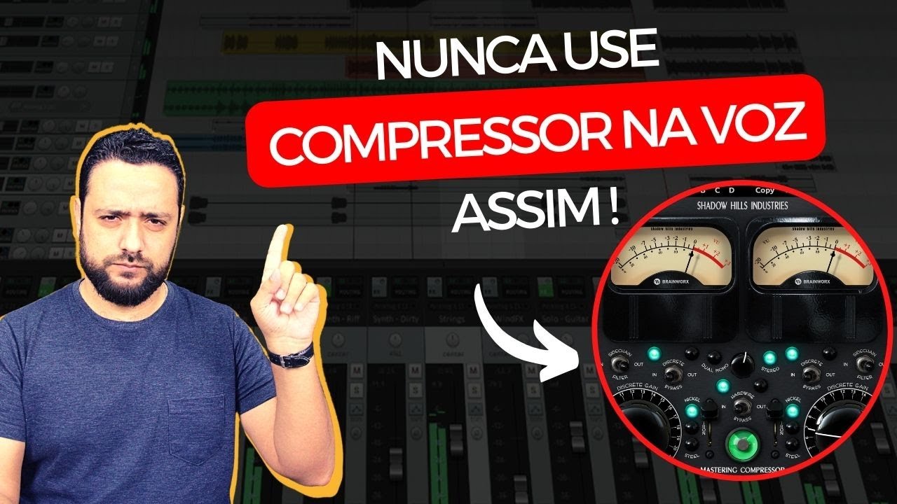 😱NUNCA Use COMPRESSOR NA VOZ Assim!