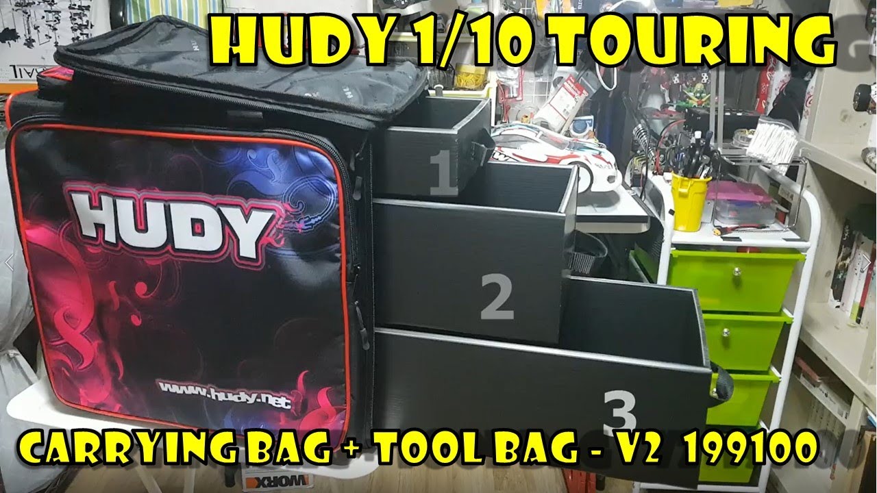 HUDY 1/10 Touring Carrying bag + Tool Bag   V2 199100