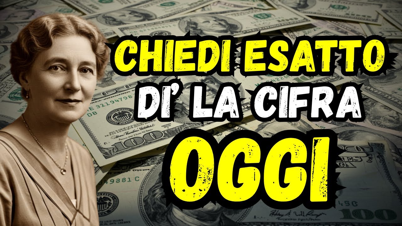 Il segreto della legge dell'offerta chiama il denaro con il suo nome  Florence Scovel Shinn