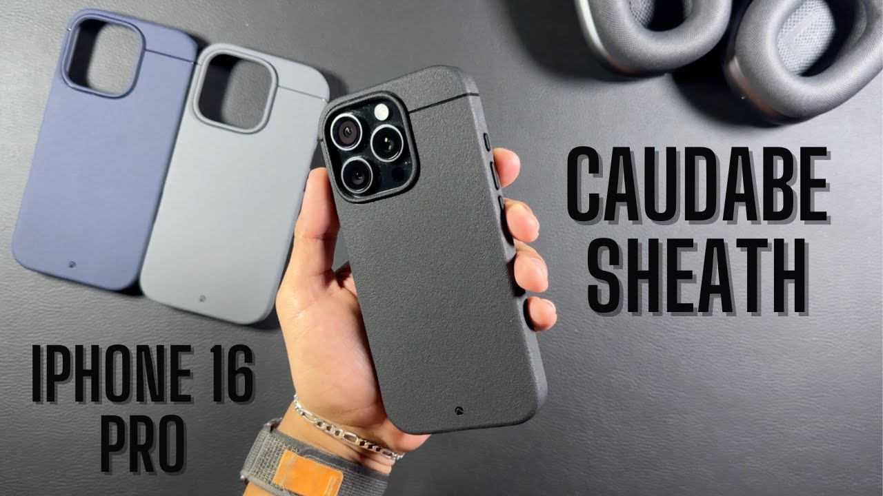 Чехол-книжка Caudabe для iPhone 16 Pro: распаковка и обзор &mdash; они сделали его еще лучше!!