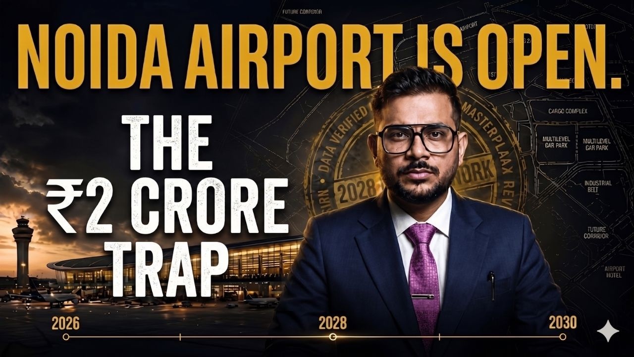 Noida Airport is OPEN! The Brutal Reality of Yamuna Expressway RealEstate (Don't Buy Before Watching