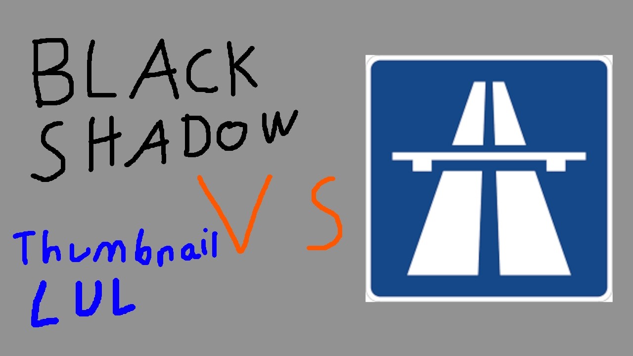 Random Gedöns - 001 - Black Shadow VS AUDOBAAHHN