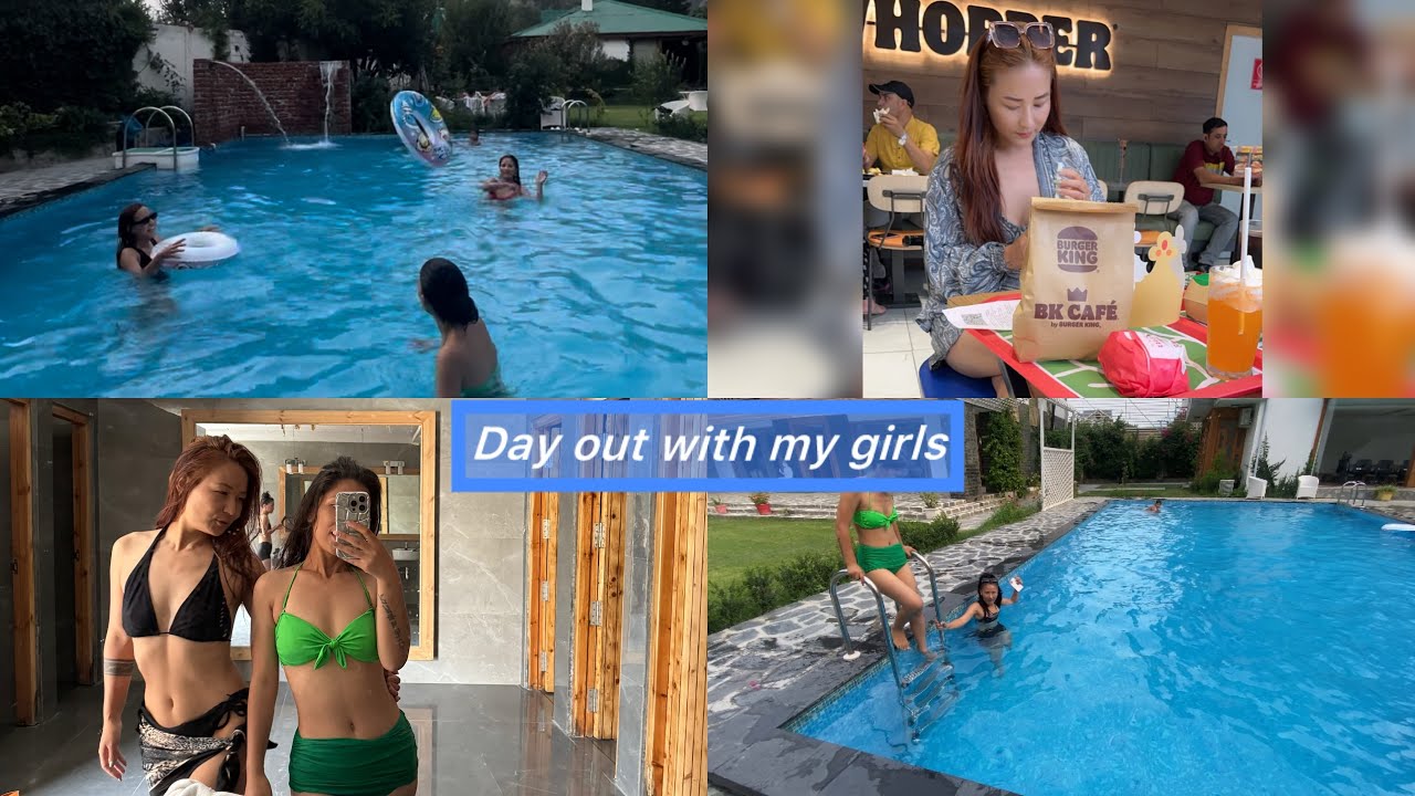 Friends day out // Swimming vlog // Girls night out // Tibetan vlogger // Cafe // Food // Travel //