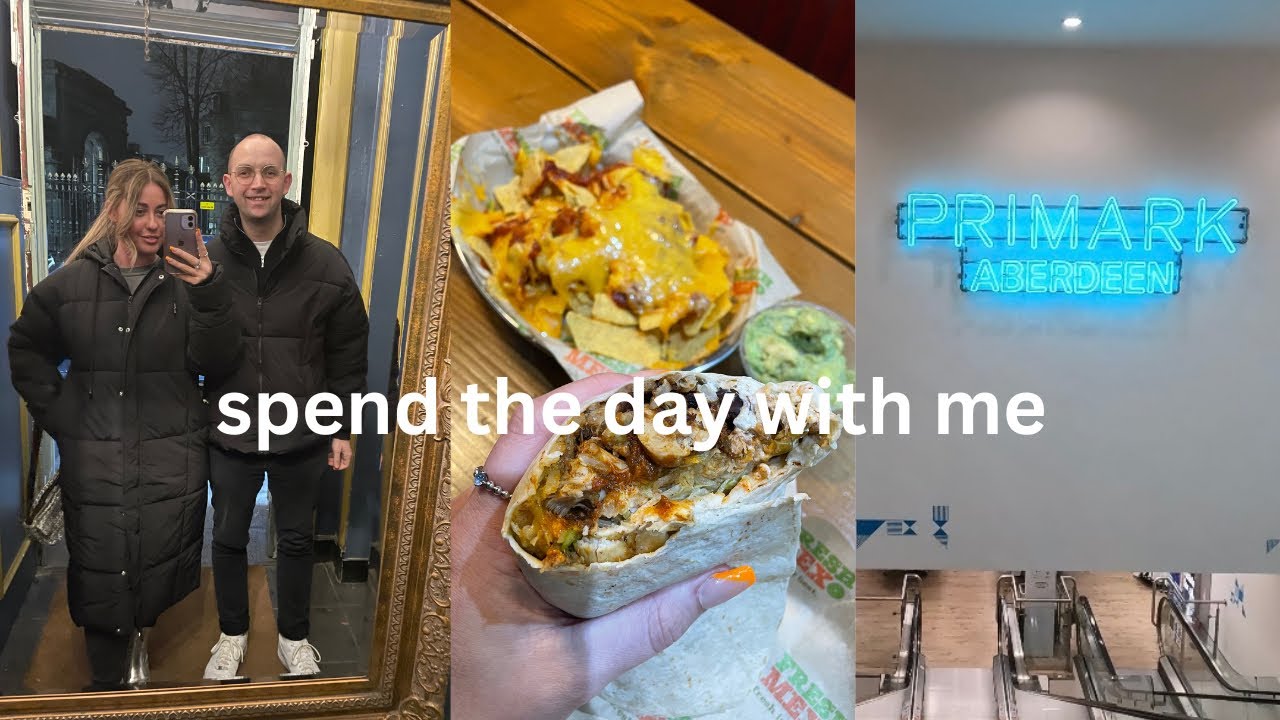 SPEND A DAY WITH ME | gym, primark, fresh mex