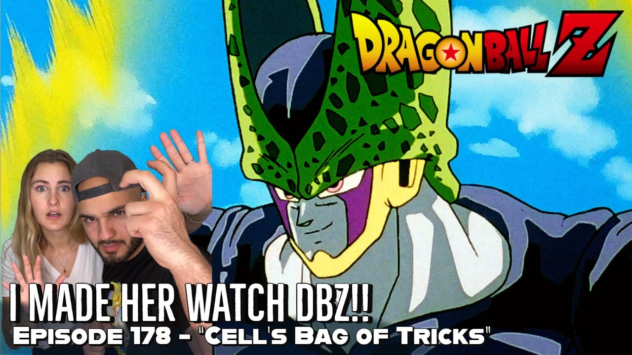 Girlfriend's Reaction to CELL'S STOLEN TECHNIQUES! GOKU VERSUS PERFECT CELL (PART 2) DBZ Episode 178