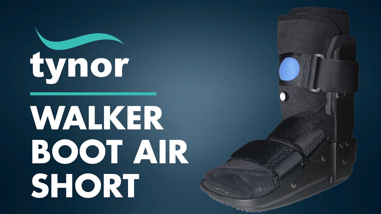 Tynor Walker Boot Air Short (D52) for providing ankle immobilization & support to fractured ankle.