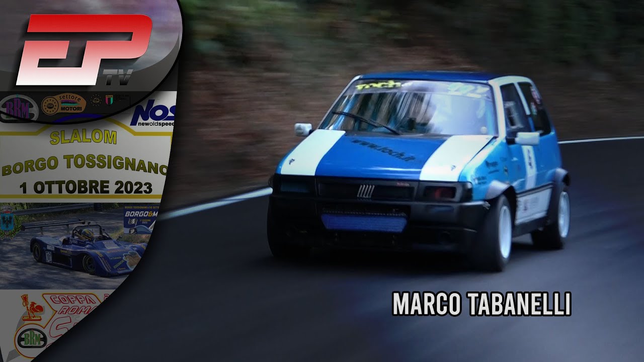 Marco Tabanelli | Fiat Uno Turbo | Slalom Borgo Tossignano 2023
