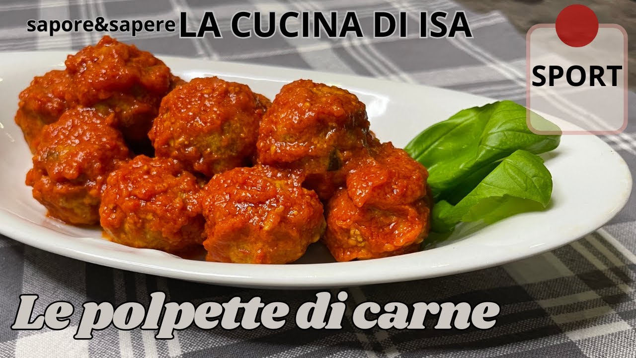 POLPETTE AL SUGO meatballs