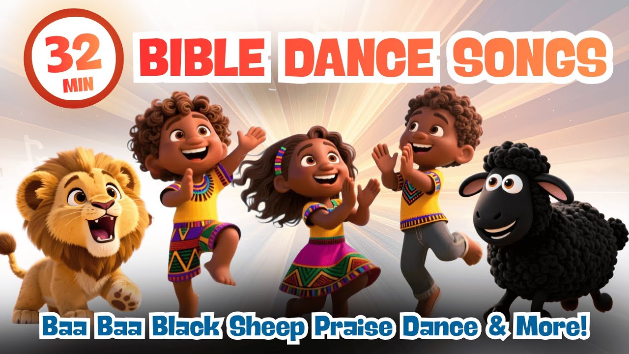 Kids Dance Songs! | 30+ Minute Christian Sunday School Songs Dance Music