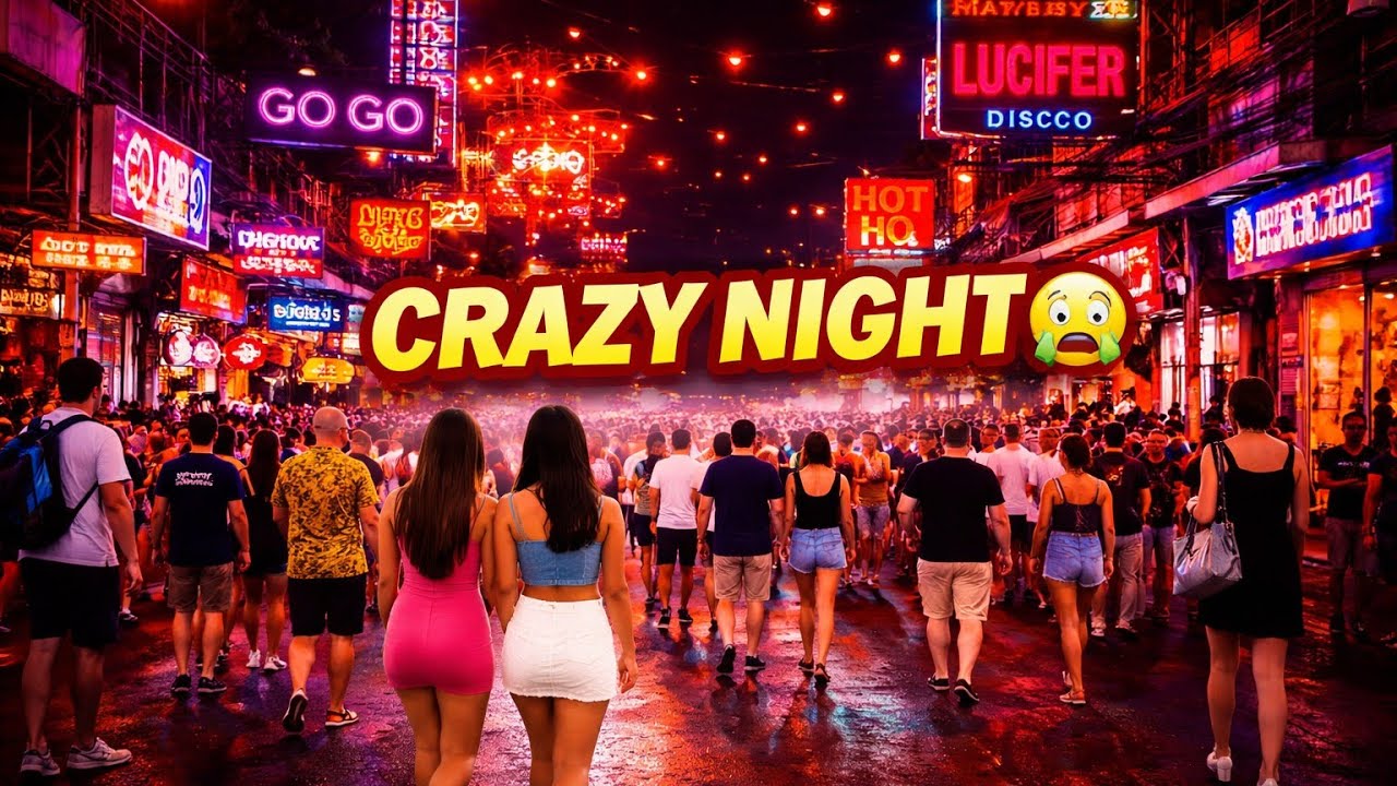 This Street is Crazy 😱 | Pattaya Walking Street #walkingstreet 