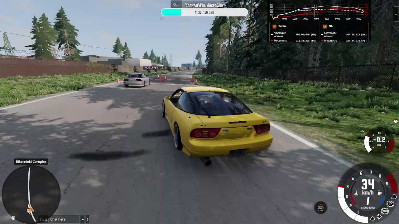 BeamNG.Drive Пробуем парный дрифт в #beamngdrive