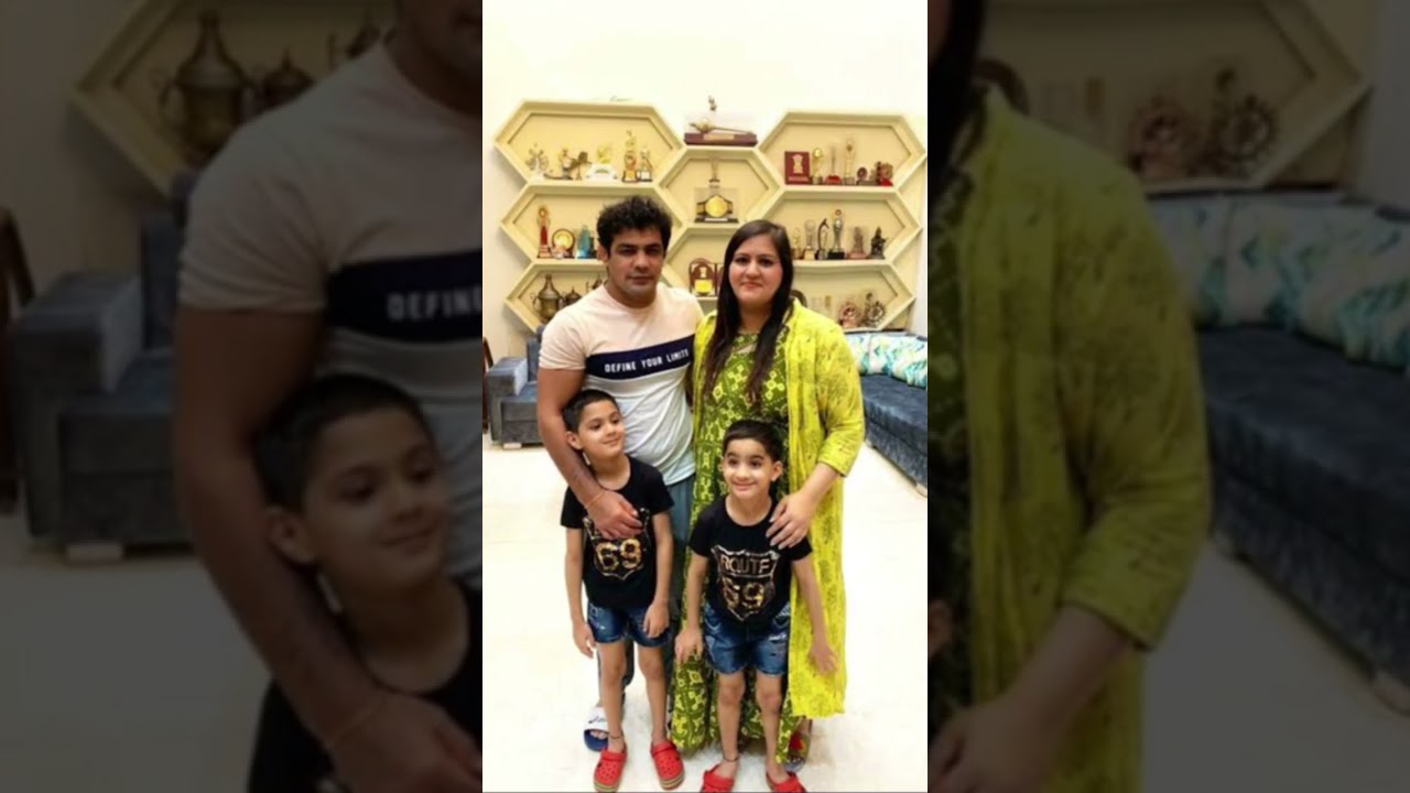 Sushil Kumar with his wife 🔥💝 #sushilkumar