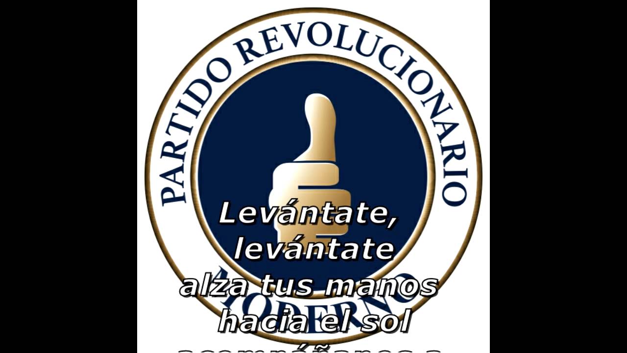 Himno del PRM, Partido Revolucionario Moderno