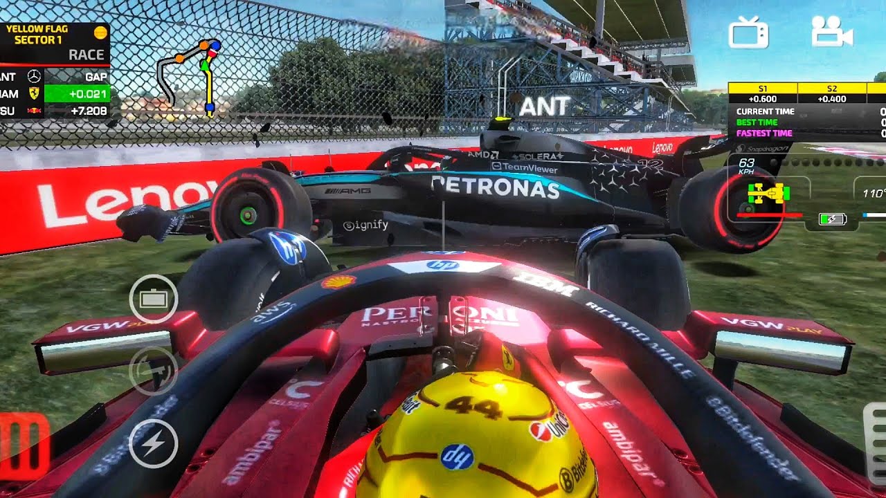 Monoposto 2025 Career Mode R7: From P2 to Last! Lewis Hamilton's Epic Comeback?