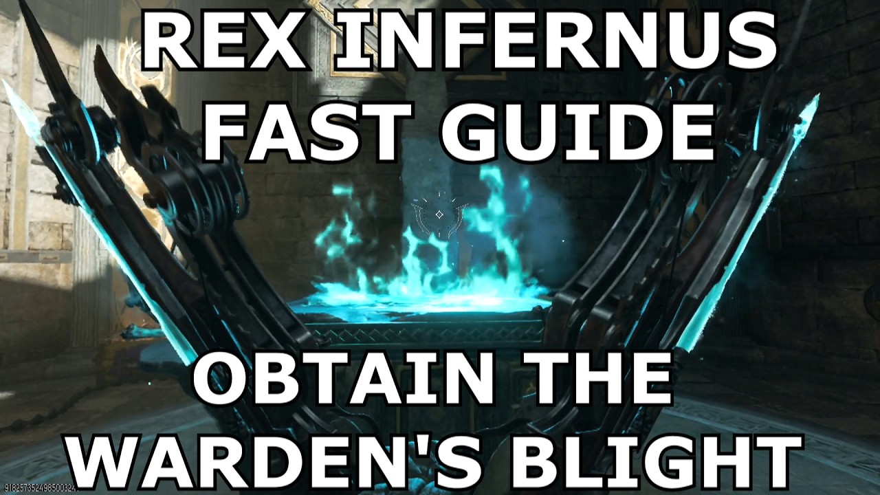Rex Infernus FAST GUIDE: Obtain the WONDER WEAPON (Warden's Blight)