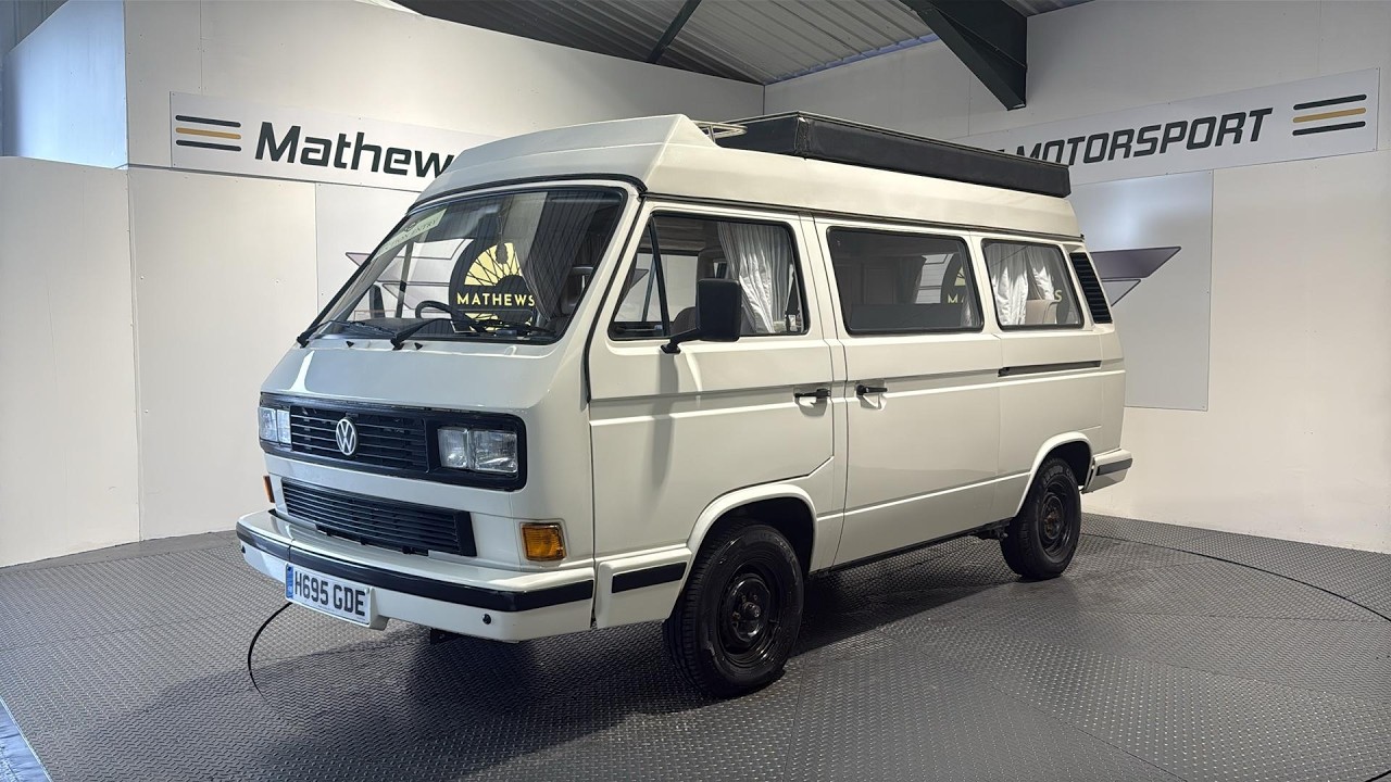 1991 VOLKSWAGEN MOTOR CARAVAN | Mathewsons Classic Cars | Auction: 11, 12, 13 March 2026