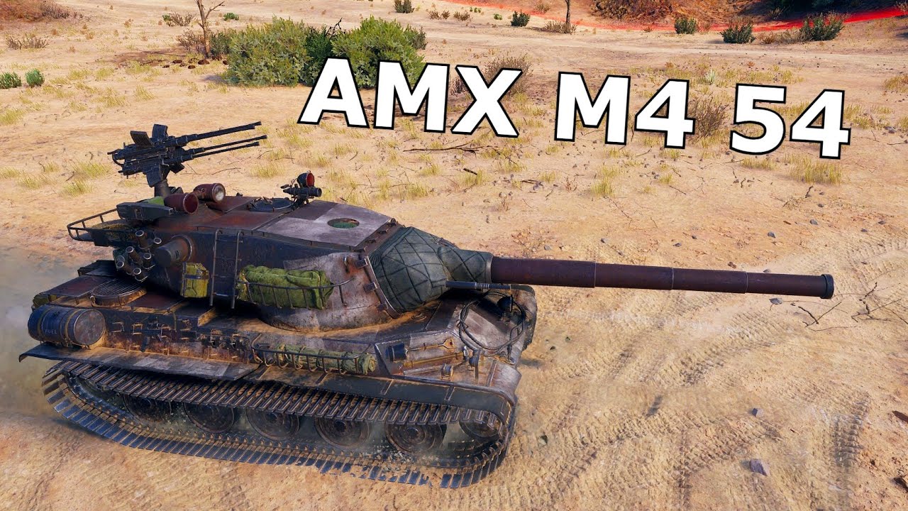 World of Tanks AMX M4 mle. 54 - 10 Kills 10K Damage