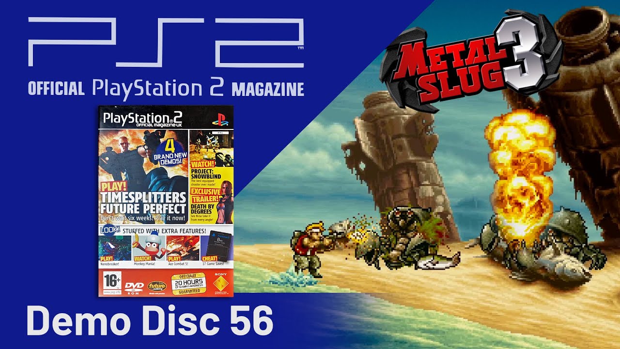 PS2 Demo Disc 56 Longplay HD (All Playable Demos, Spy, Monitor, Replay, Comedown)