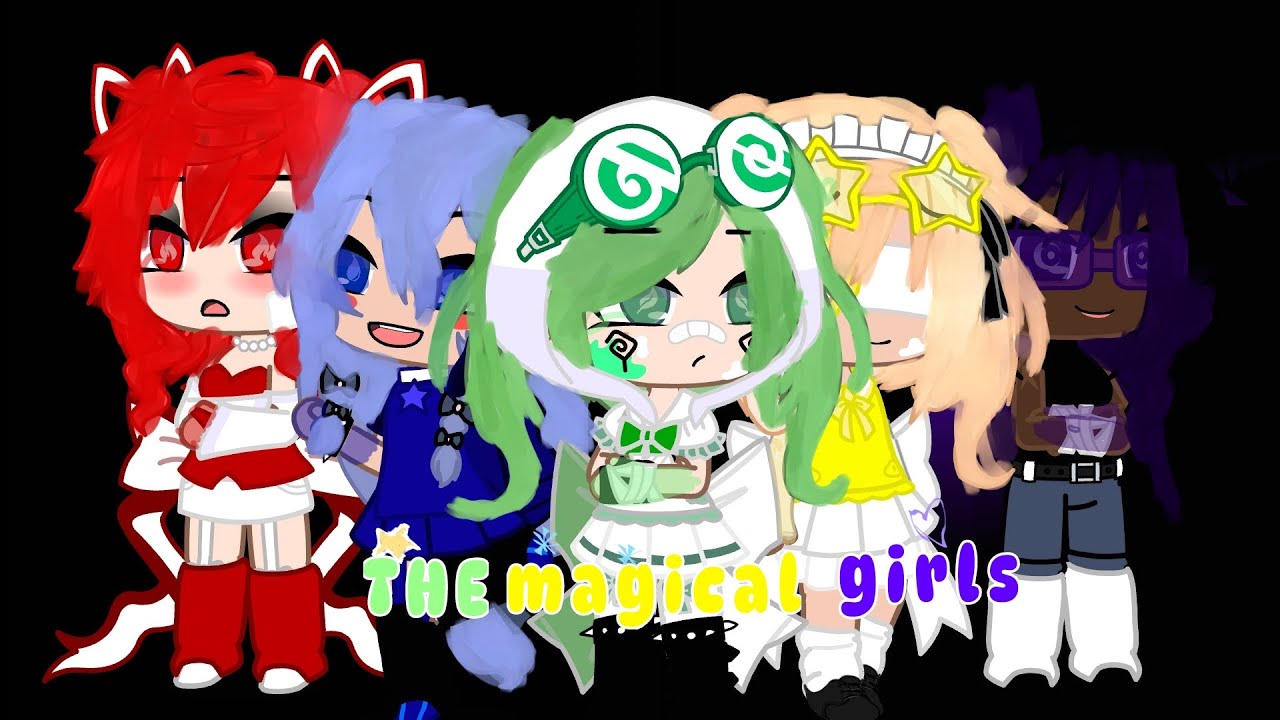 🌈The magical girls🌈//glmm//GLMM//idea not by me// read  description