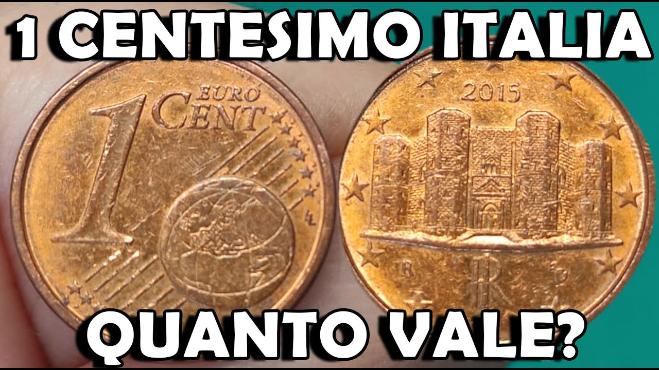 1 Centesimo di Euro Italia - Quanto Vale la Moneta da un Euro Cent Italiana? Valore e Rarità 0,01€