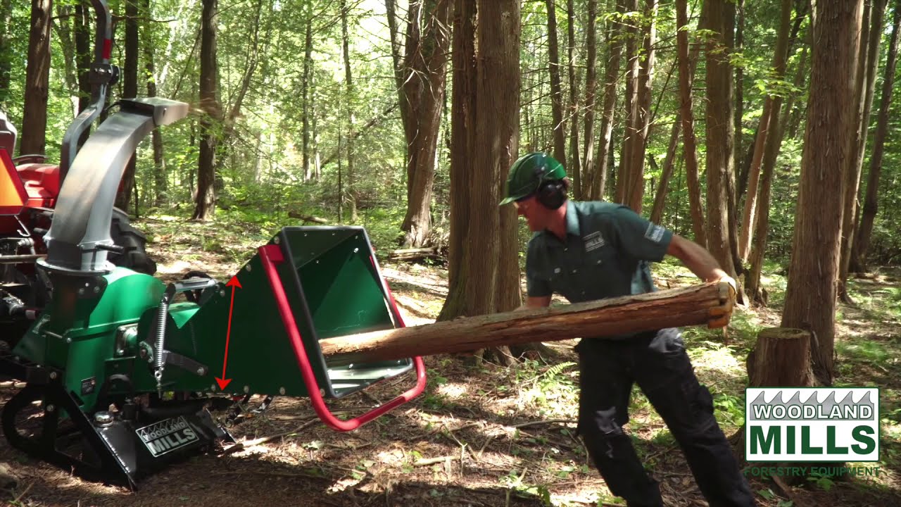 Woodland Mills WC68 Woodchipper Full Length Demo (2018)