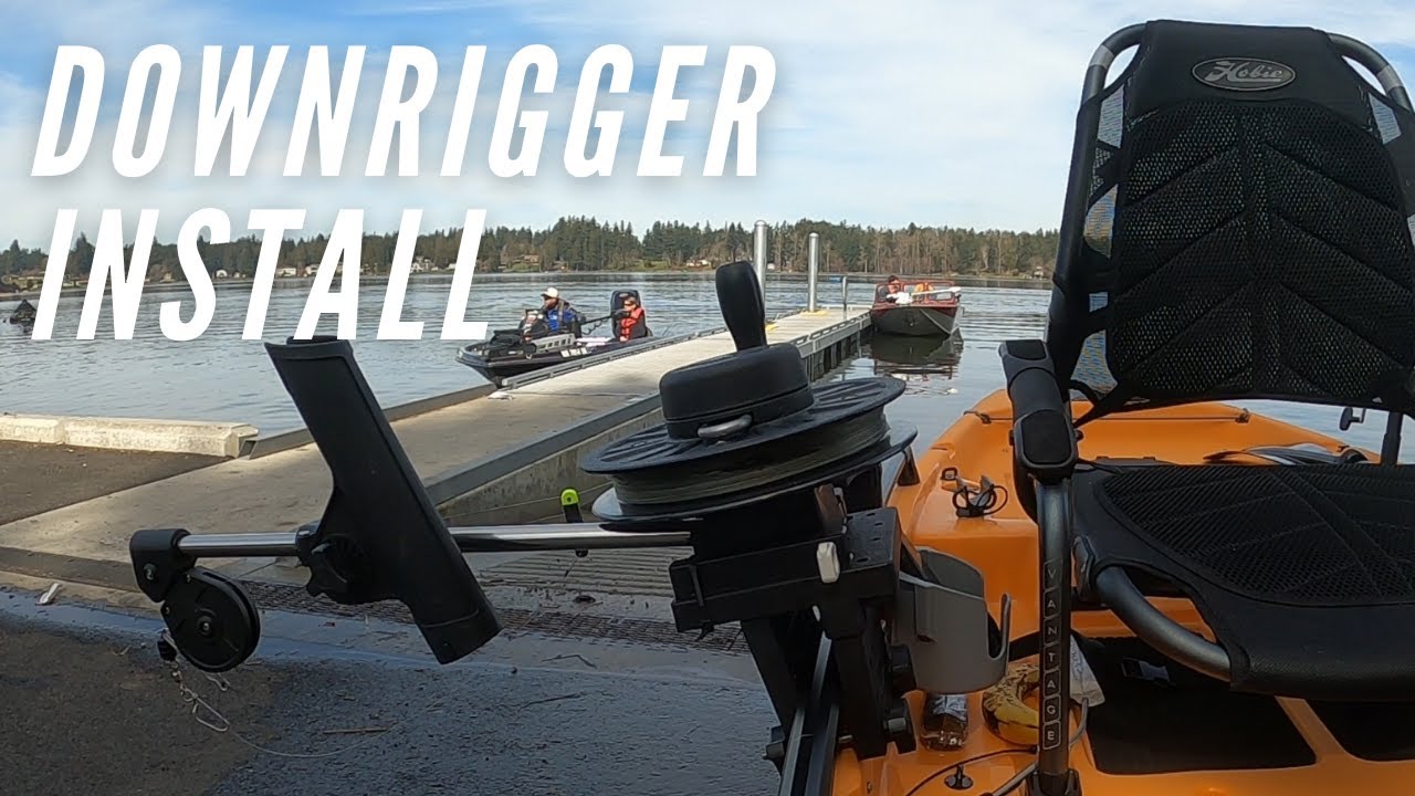 Downrigger Mount Installation For Hobie Pro Angler 14