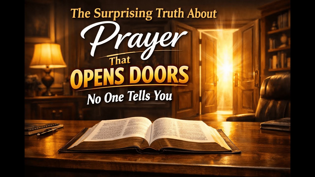 🔥 Prayers for Divine Openings | Open Doors No Man Can Shut
