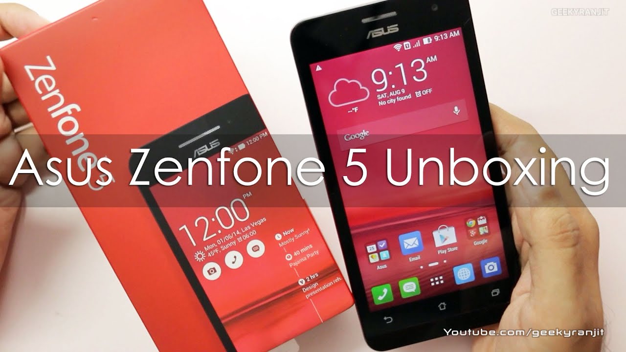 Asus Zenfone 5 Unboxing & Hands On Overview