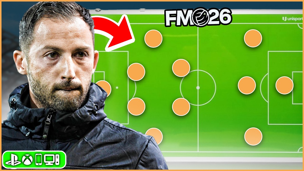 This TEDESCO Tactic is BROKEN! (4.7 Goals Per Game) | Best FM26 Tactics
