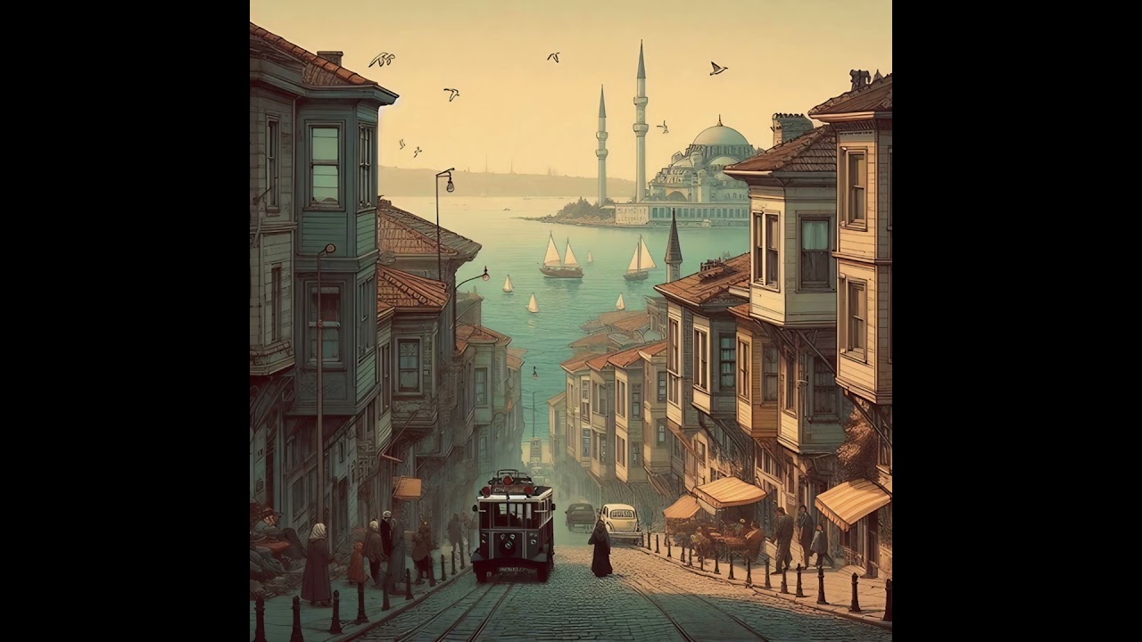 Balat Street of Istanbul || Calm music #music #istanbul #calm