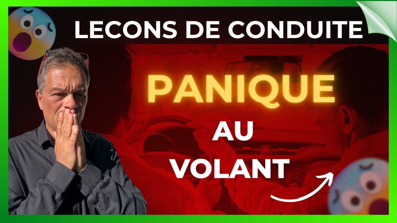 Pourquoi je panique quand j’apprends à conduire ?