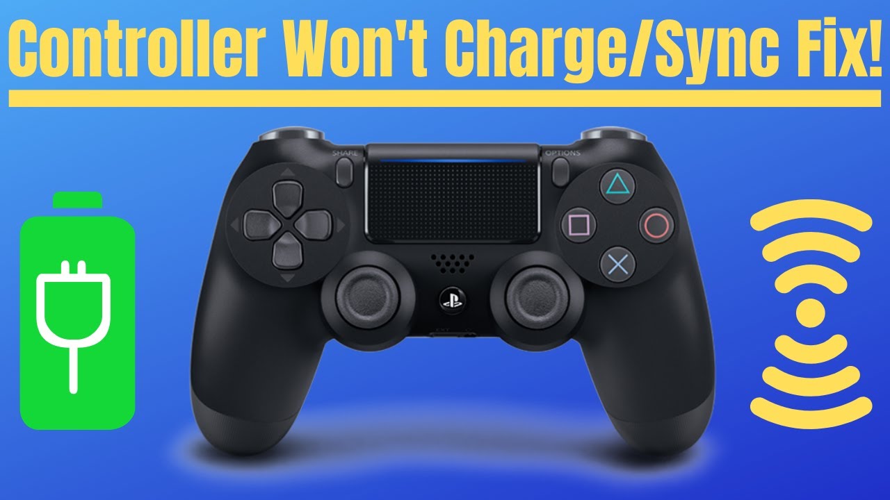 Как устранить проблему с зарядкой контроллера Playstation 4 Dualshock 4 — PS4 DS4 не заряжается и...