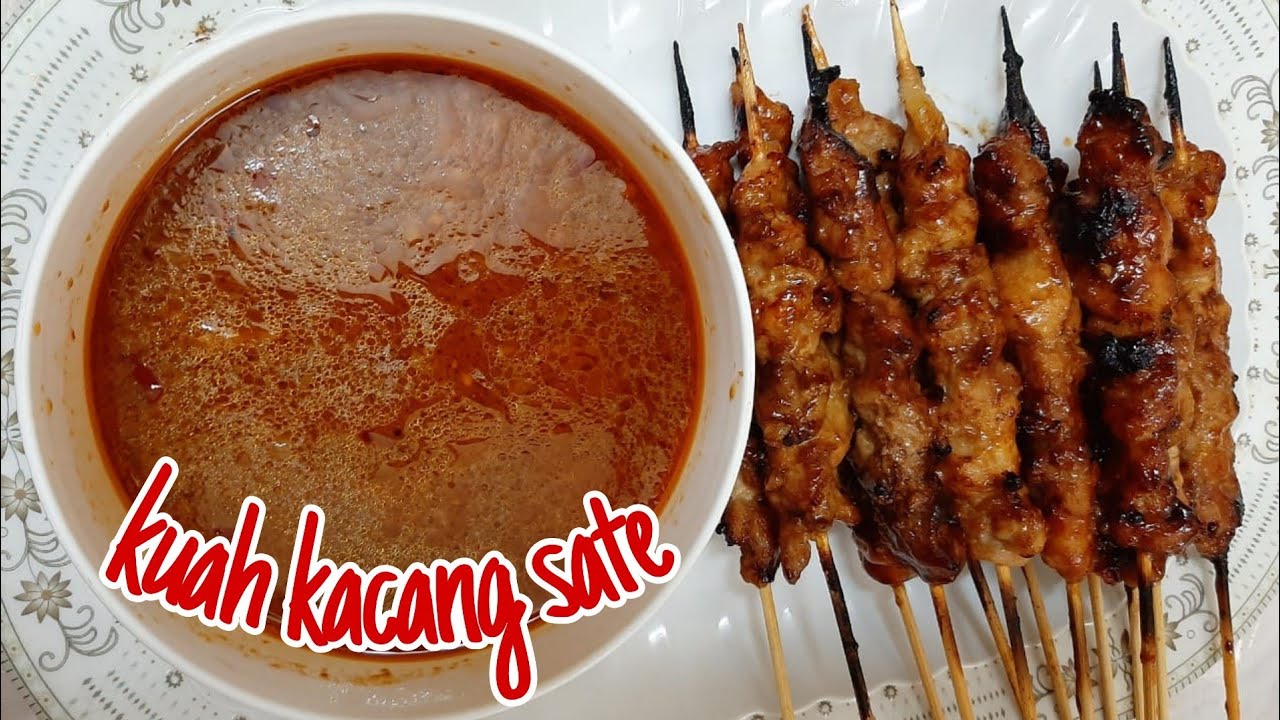Resep bumbu kacang sate terlezat dibanjar masin