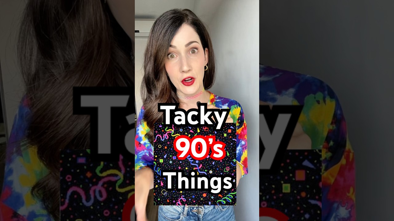 Безвкусные вещи 90-х, которые НУЖНО вернуть | #90е #ностальгия