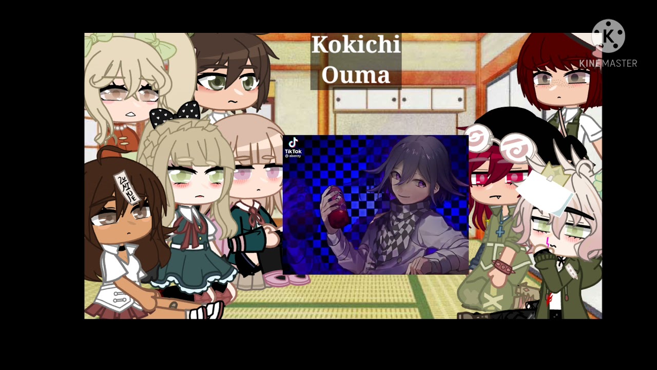 💜🍇Sdr2 react to Mikan's brother (AU)🍇💜