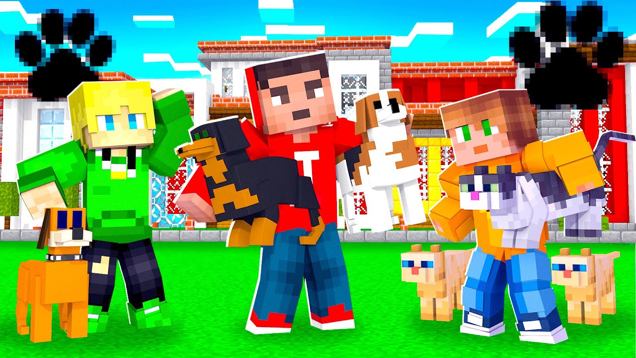 Ik Open Een Dierenwinkel In Minecraft (Blokburg)
