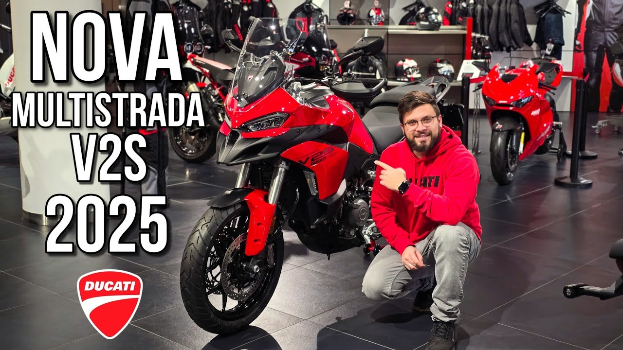 A nova Multistrada V2s CHEGOU! Apresentação