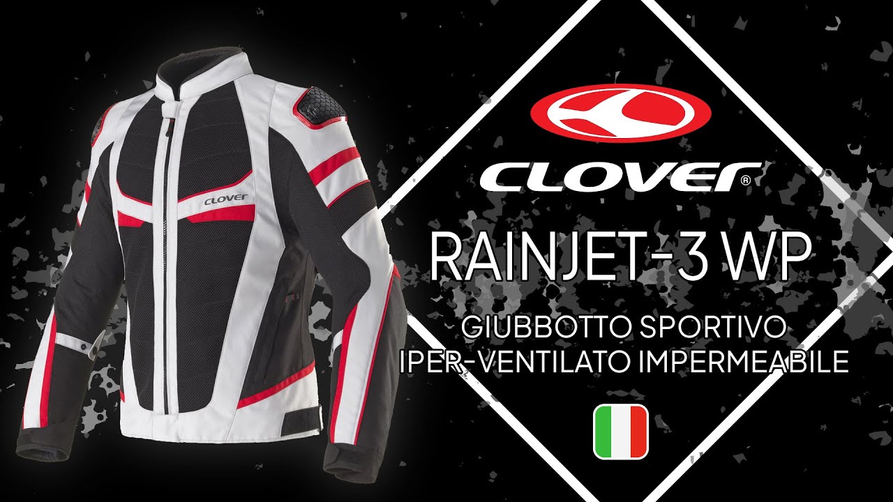 CLOVER RAINJET-3 WP - giubbotto sportivo iper-ventilato impermeabile - IT